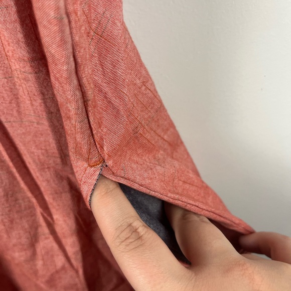 Toad&Co Festivator Dress - Women's red size XL organic cotton - Picture 4 of 7